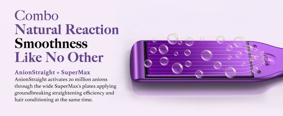 Amazon A+ product artwork 3 for the Milano styling iron